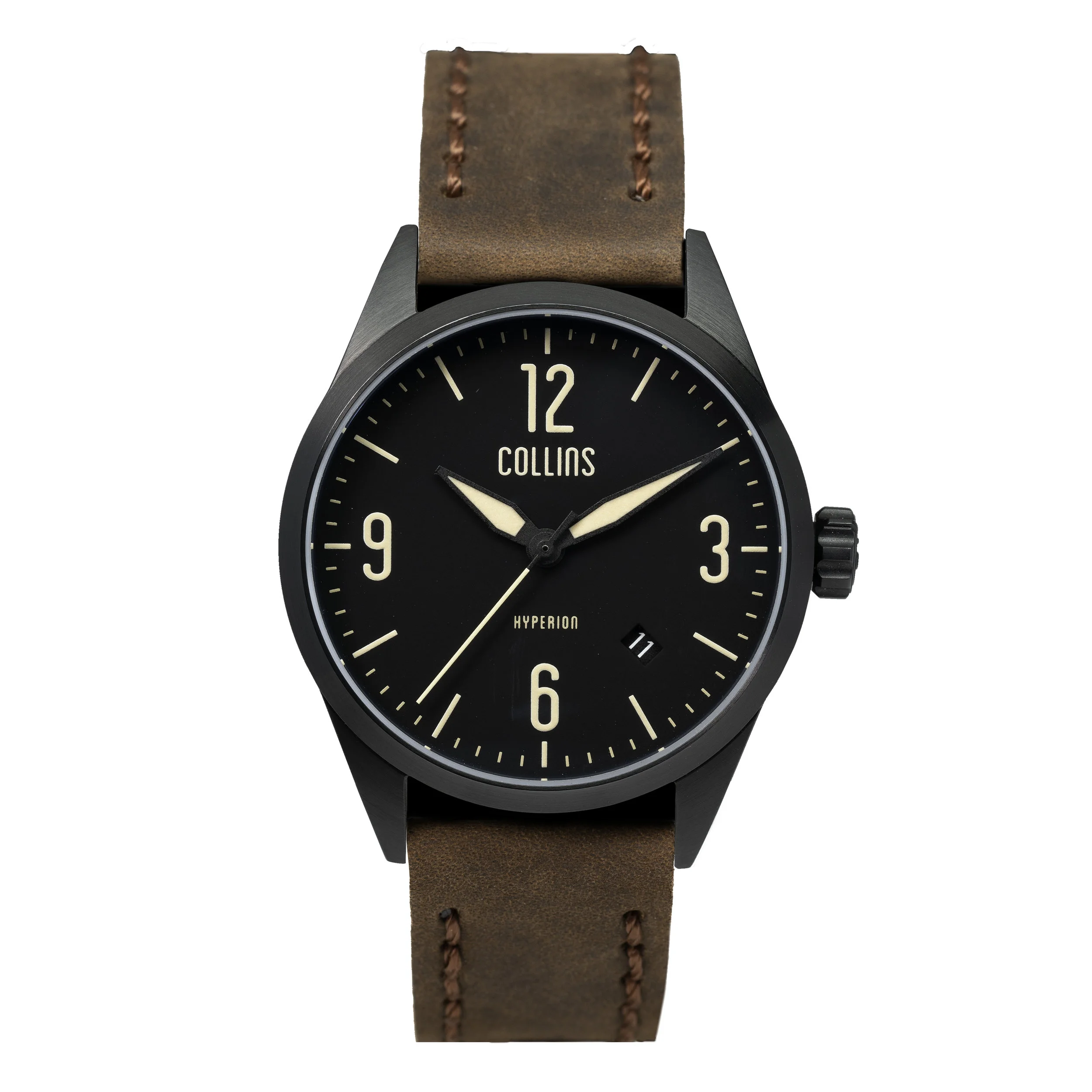 Hyperion - Black — COLLINS WATCH COMPANY